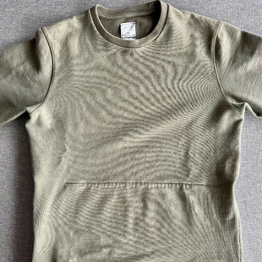 John Elliott x Gap Olive Crewneck - Small